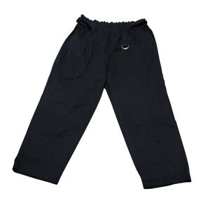 New without tags Ava & Viv black frilly waisted pants, size 1x